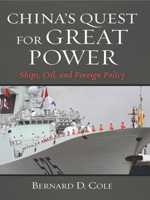 cover image of China's Quest for Great Power